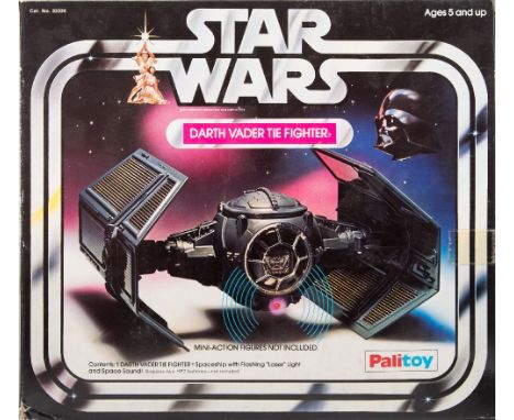 Palitoy Star Wars vintage Darth Vader Tie Fighter:, with instructions and unused sticker sheets , inner card packing in origi