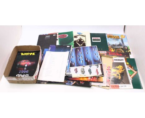 Collection of 1980s-2000s mixed trade catalogues and brochures to include Solido, Verem, Joal, Siku and other diecast brands 