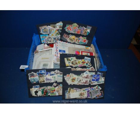 A quantity of mixed Stamps and first day covers including commemorative, etc.
