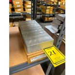 (2) Chick System 5 Wide 1550 Qwik Change Moveable Jaw Pieces, (1) SFJ1550 Fixed Jaw