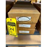 (New) (1) Chick 1550 Quick Stack Faceplate, Model SQS1550-20-50, (2) Chick 1550 Faceplates, 200mm X