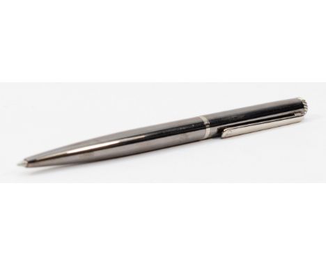 Dunhill, a blued steel Alfred Dunhill roller ball pen