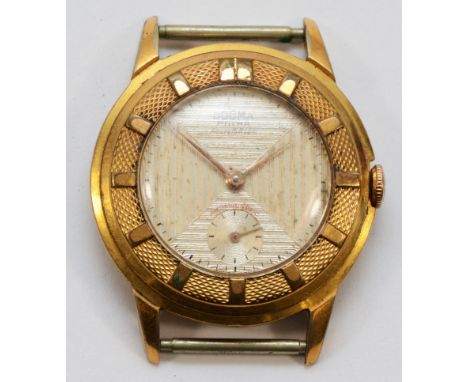 Dogma, Prima, a gold plated manual wind gentleman's wristwatch, 32mm.Working when catalogued