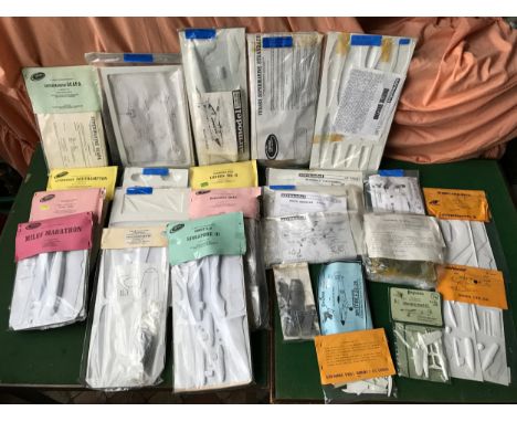 Sutcliffe Productions aircraft kits. Contrail Model Aircraft, various models. 1/72 scale, all in sealed packaging. 25 models.