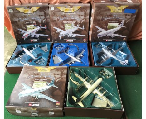 Corgi Classics Aviation Archive model aircraft 1st Issue- 1-144 scale, 47505 Lockheed Constellation B1A, 47502 Lockhead Const