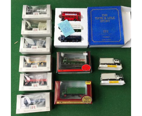 Gilbow Exclusive First Editions, boxed models, 6 x 00 scale Trucks. 2 x 1.76 scale Lorrys, Tate and Lyle Story box set and 2 