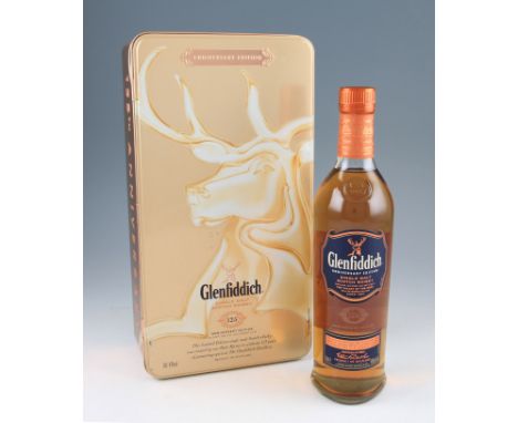Glenfiddich Scotch Whisky 125 year Anniversary Limited Edition. 43% 70cl.