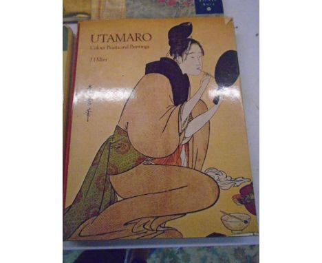 Book on Utamaro colour prints and paintings