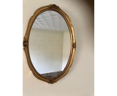 Gilt framed mirror 