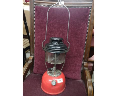 Vintage storm oil lamp.. 