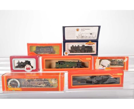 Hornby Tri-ang Dapol Bachmann Locomotives in original boxes (7), comprising Tri-ang R59 Standard class 3 2-6-2 Locomotive BR 