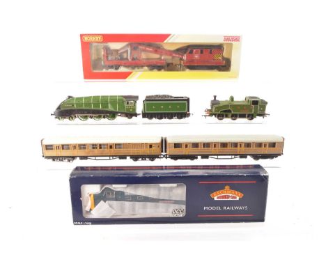 Hornby Lima and Bachmann 00 Gauge boxed and unboxed LNER Locomotives Coaches Breakdown Crane and BR Diesel (6), Hornby, unbox