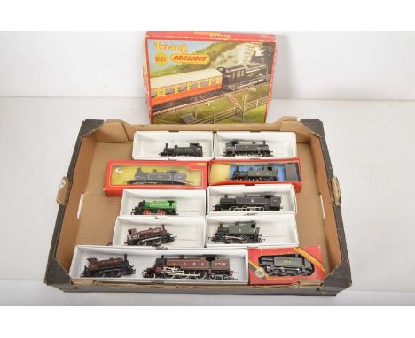 Hornby Mainline Dapol  00 gauge Steam Locomotives with a Tri-ang starter set (12), comprising in original boxes Tri-ang set R