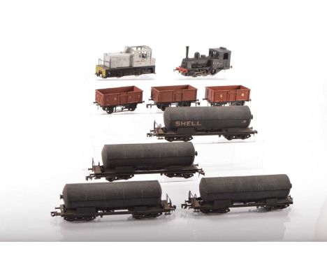 Lima/Pola/Rivarossi 0 Gauge group of Locomotives and rolling stock (18), 0-6-0 Loco & Tender LMS black No.4547, further examp