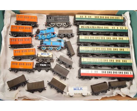 Hornby 00 gauge Thomas the Tank Engine  and rolling stock (26), comprising Hornby Thomas 0-6-0 Locomotive, Diesel 0-6-0 Locom