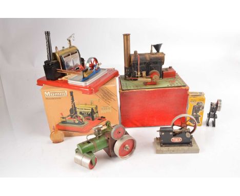Mamod Bowman  Lamedo and SEL Steam Engines and Accessories and Torch Electric Power Engine (5), Mamod SP4  Stationary Steam E