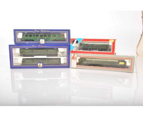 Lima Diesel Locomotives and railcars 00 gauge in original boxes (4), comprising Lima 149899 Class 101 2-car Diesel Multiple u