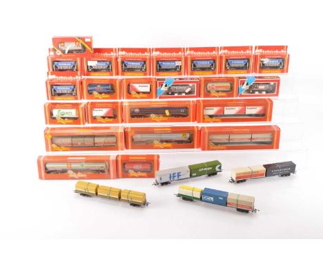 Hornby and other  00 gauge Freight Wagons all in Private Owner liveries  (23), comprising in original boxes Hornby Bogie Tank