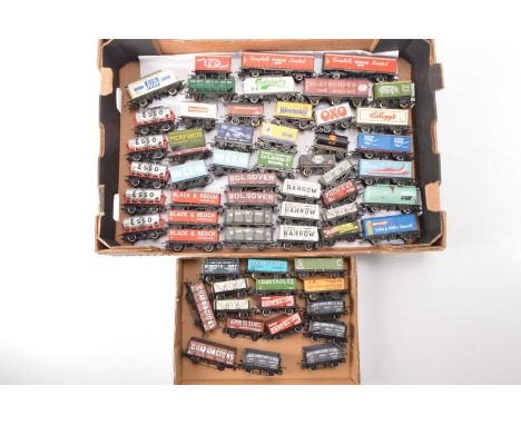 Hornby and other  00 gauge Freight wagons in Private Owner liveries  (60), comprising Hornby Esso Tank wagons (5), other Tank