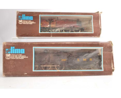 Lima 0 gauge Locomotives (2), comprising in original boxes 6533 Class 4F 0-6-0 LMS black 4547, similar 6534 Locomotive LMS ma