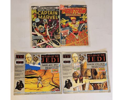 Marvel UK The Titans (1976) #2-18, 21-27, 29, 30, 39, 45-50, 53, 55, 56, 58 together with Marvel UK The Avengers (1973) #3, D