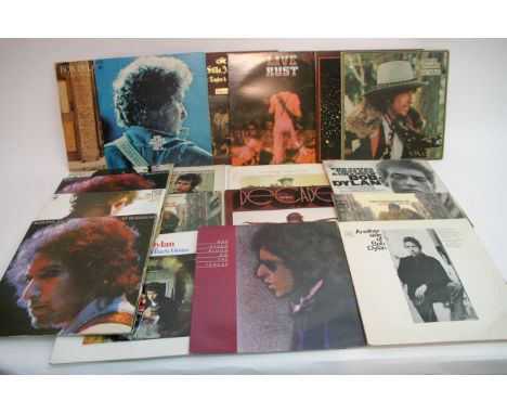 A collection of mainly Bob Dylan LPs plus Crosby, Stills, Nash and Young and Neil Young with Crazy Horse.