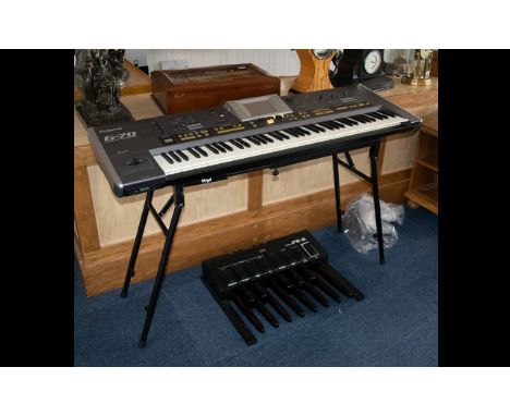 Roland G-70 Music Workstation &amp; Corresponding Parameter Reference Manual. Includes Manual, Cables, Volume Pedal, Metal Ke
