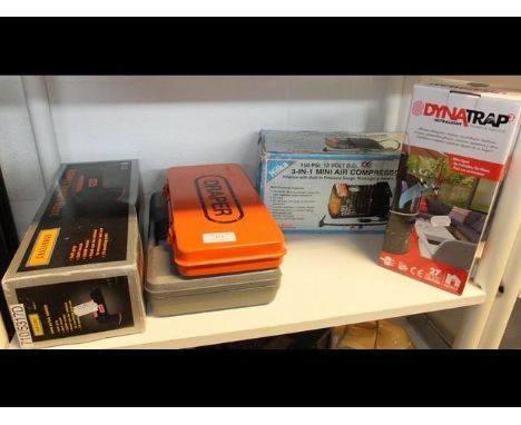 A Draper socket set, detail sander and other tools etc