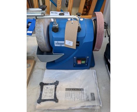 A Scheppach Tiger 2000S Bench Grinder CONDITION REPORTBy our judgement, condition of lot is good.Our team of trusted experts 