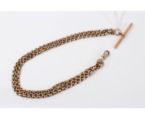 Antique 9ct gold belcher link chain CONDITION REPORT Gross weight approximately 18.5 grams
