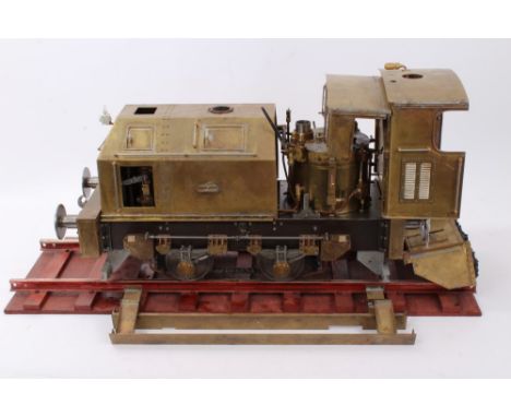 Live Steam 5 inch gauge scale model of a 040 Sentinel Steam Locomotive with 2-cylinder Stuart Turner engine