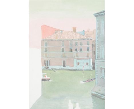 
	
		λ&nbsp;PATRICK PROCKTOR (BRITISH 1936-2003)
		EARLY MORNING VENICE, 1975
		Offset lithograph, 1990, from the edition of 