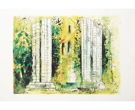 
	
		λ&nbsp;JOHN PIPER (BRITISH 1903-1992)
		ST. RAPHAEL, DORDOGNE (LEVINSON 187)
		Lithograph printed in colours, 1968
		Sig