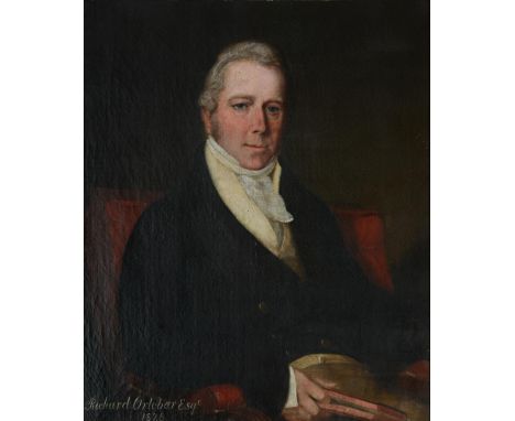 
	
		CHARLES WEST COPE (BRITISH 1811-1890)
		PORTRAIT OF RICHARD ORLEBAR ESQ (1775-1833)
		Oil on canvas
		Inscribed with sit