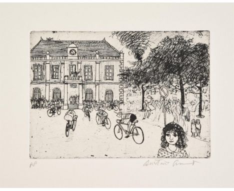 
	
		λ&nbsp;ALISTAIR GRANT (BRITISH 1925-1997)
		UNTITLED (CYCLING)
		Etching
		Signed in pencil and inscribed AP
		12.5 x 17