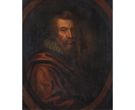 
	
		ENGLISH SCHOOL (18TH CENTURY)
		PORTRAIT OF SIR FRANCIS ENGLEFIELD (C. 1522-1596)
		Oil on canvas
		Inscribed with sitte