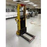 Big Joe 1,500 LB. Cap. Electric Lift, Model 1518-R5S, 56" Lift Height (Location: 1400 Sand Lake Rd.,
