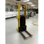 Big Joe 1,500 LB. Cap. Electric Lift, Model 1518-R5S, 56" Lift Height (Location: 1400 Sand Lake Rd.,
