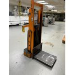 Big Joe 1,500 LB. Cap. Electric Lift, Model 1518-R5, 56" Lift Height (Location: 1400 Sand Lake Rd.,