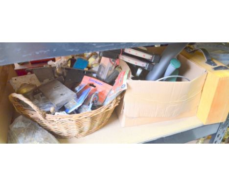 Hand basin, various tools and locks, set of boules and a Zip Line.