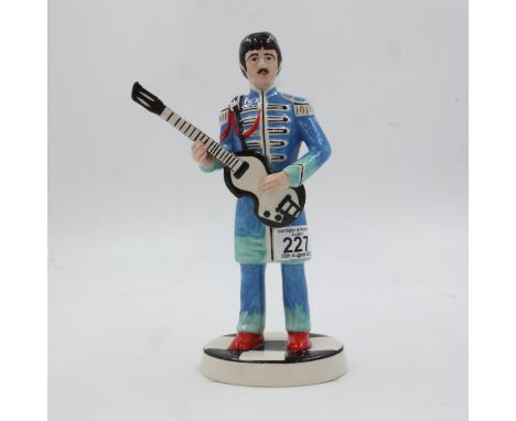 Lorna Bailey figurine, Legends of Liverpool, Paul, limited edition 1/100 with certificate, no cracks or chips. UK P&amp;P Gro