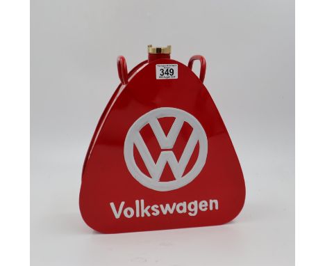 Red Volkswagen petrol can, H: 35 cm. UK P&amp;P Group 3 (£30+VAT for the first lot and £8+VAT for subsequent lots) 