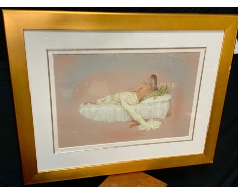 Kay Boyce, Fl 2001, Reflection, offset Lithograph, signed, 182/500, Published Solomon &amp; Whitehead Ltd, December 2002, wit