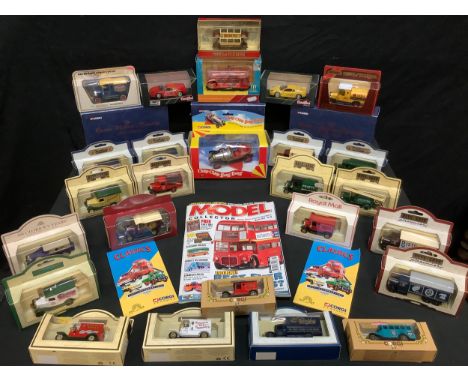 Diecast Vehicles - Corgi Toys, The Queen Mothers Century 1900-2000 AEC Routemaster London Bus, 35101;  others 36709 Fully Enc