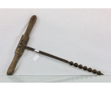 Vintage GWR hand operated Sleeper Drill