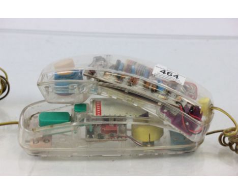Mybelle vintage Telephone with see through inner works