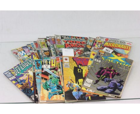 Collection of vintage Comics to include Web of Spiderman, Wolverine, X Men etc