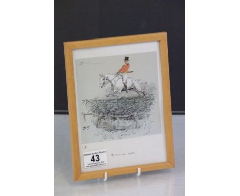 Snaffles Hunting Scene Print ' Cut-em-down Captain '