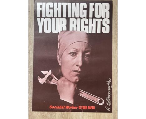 Vintage Anti Social / Racial Posters Signed by Artist.
Height 59cm x Width 42cm
These are the only posters ever to be signed 
