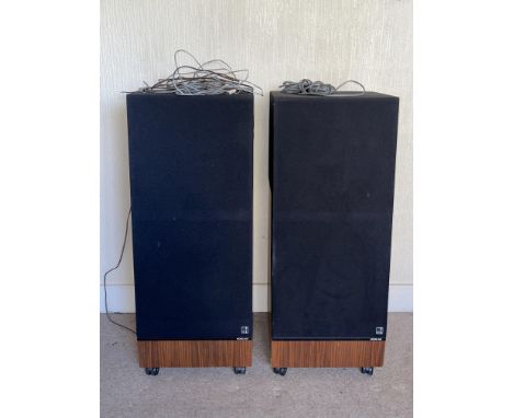Pair of KEF Model 105 Large Floor Standing Speakers